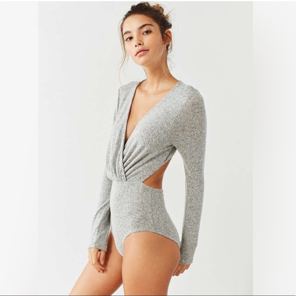 Out From Under Cozy Open-Back Body Suit